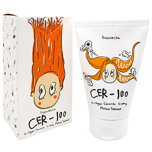 Elizavecca Маска для волос с коллагеном - CER-100 collagen ceramid coating protein treatment, 100мл