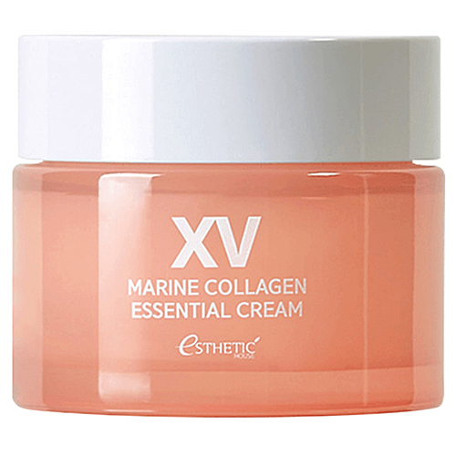 Esthetic House Крем для лица с коллагеном - Marine collagen essential cream, 50мл