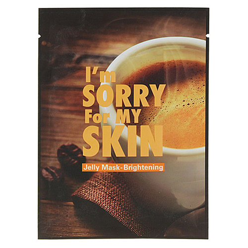 I'm Sorry For My Skin Маска для лица тканево-гелевая для сияния кожи - Jelly mask-brightening, 33мл