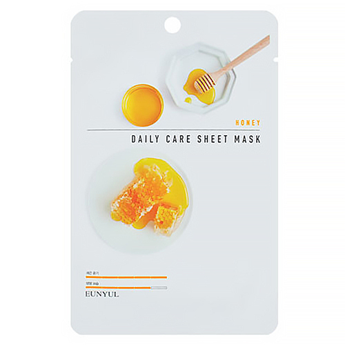 Eunyul Маска тканевая для лица с экстрактом меда - Honey daily care sheet mask, 22мл