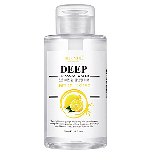 Eunyul Вода очищающая с экстрактом лимона - Deep cleansing water lemon extract, 500мл