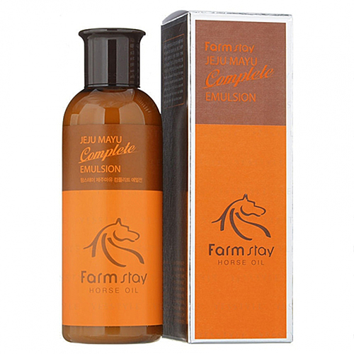 FarmStay Эмульсия с лошадиным маслом - Jeju mayu complete emulsion, 200мл