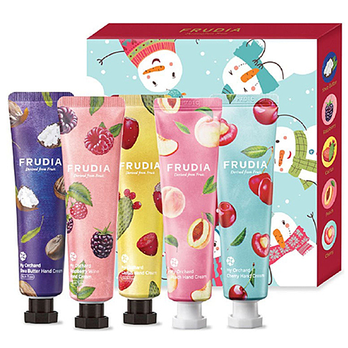 Frudia Набор кремов для рук - Winter play my orchard hand cream gift set