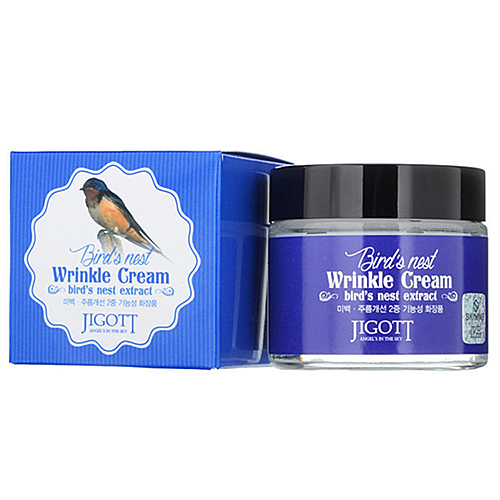 Jigott Крем антивозрастной с экстрактом ласточкиного гнезда - Bird’s nest wrinkle cream, 70мл