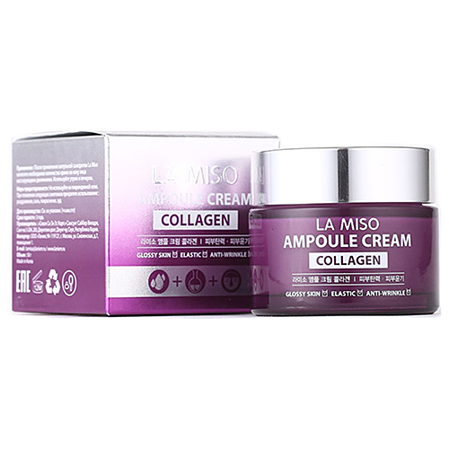 La Miso Крем ампульный с коллагеном – Ampoule cream collagen, 50мл