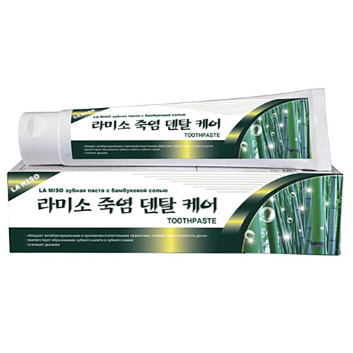 La miso зубная паста с частицами серебра silver dental care toothpaste 150г