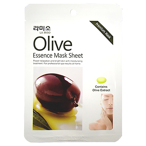 La Miso Маска с экстрактом оливы - Olive essence mask sheet, 21г