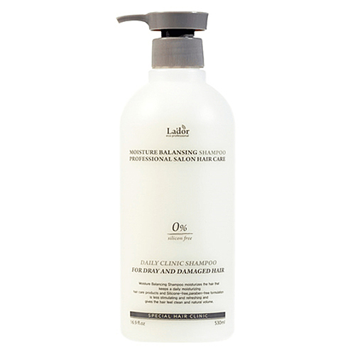 Lador Шампунь увлажняющий бессиликоновый - Moisture balancing shampoo, 530мл