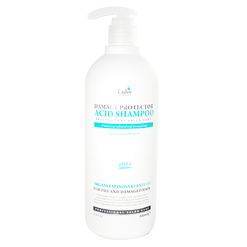 Lador Шампунь для волос с аргановым маслом - Damaged protector acid shampoo, 900мл