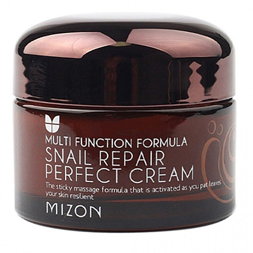 Mizon Крем питательный улиточный – Snail repair perfect cream, 50мл