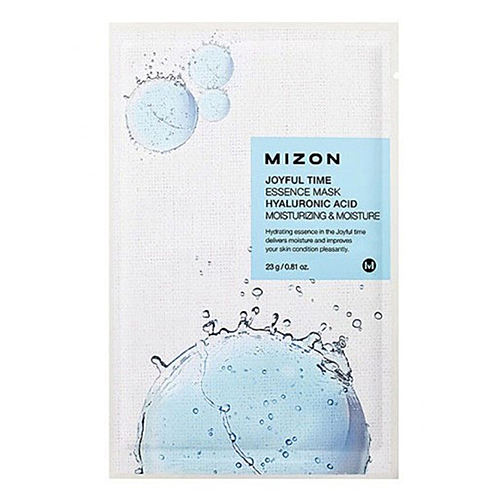 Mizon Маска тканевая с гиалуроновой кислотой - Joyful time essence mask hyaluronic acid, 23г