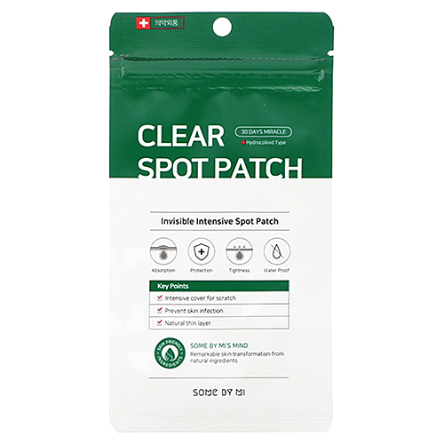 Some By Mi Патчи против прыщей антибактериальные - 30Days miracle clear spot patch