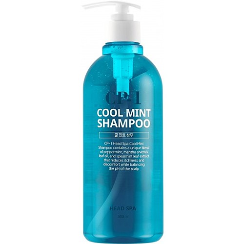 Esthetic House Шампунь охлаждающий с мятой - CP-1 head spa cool mint shampoo, 500мл